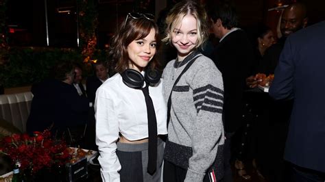 emma e jenna|Jenna Ortega and Emma Myers have reunited and fans are。